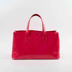 Louis Vuitton Wilshire PM Vernis Rose Pop