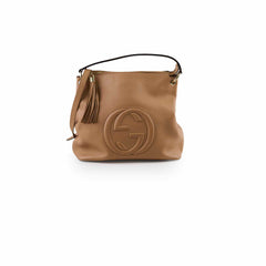 Gucci Soho Hobo Bag Beige