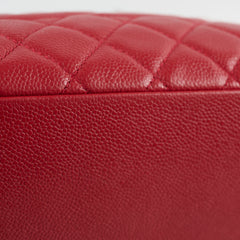 Chanel Caviar Grand Shopping Tote GST Red Series 15