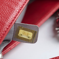 Chanel Caviar Grand Shopping Tote GST Red Series 15