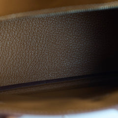 Hermes Birkin 25 Epsom PHW Gold Stamp Square J