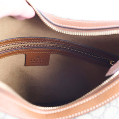 Gucci GG Supreme Hobo Shoulder Bag Brown