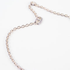 Hermes Farandole Silver Long Necklace 160cm