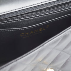 Chanel Mini Rectangular Lambskin Black Microchip