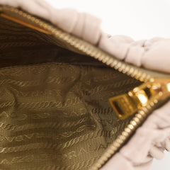 Prada Gaufre Clutch Grey