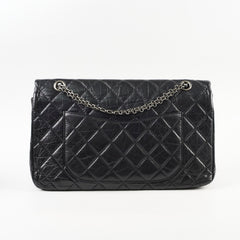 Chanel Reissue 2.55 Large (227 size) Black Calfskin RHW