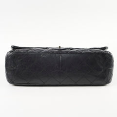 Chanel Reissue 2.55 Large (227 size) Black Calfskin RHW