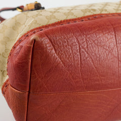 Gucci GG Canvas Laidback Crafty Tote Orange/Beige