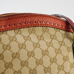 Gucci GG Canvas Laidback Crafty Tote Orange/Beige