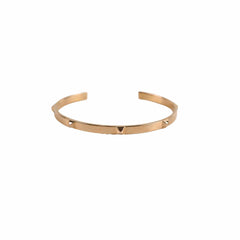 Hermes Mini Clous Rose Gold Bracelet