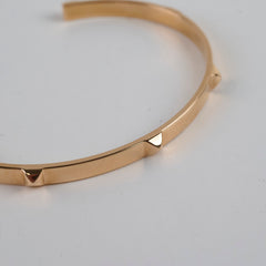 Hermes Mini Clous Rose Gold Bracelet