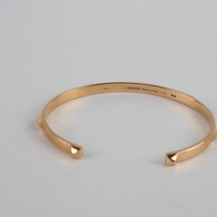 Hermes Mini Clous Rose Gold Bracelet
