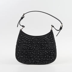 Prada Cleo Satin Bag With Crystals