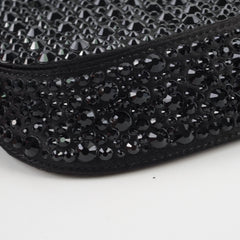 Prada Cleo Satin Bag With Crystals