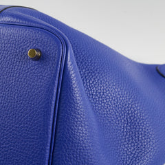 Hermes Picotin 22 Clemence Blue Electric A Stamp