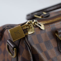 Louis Vuitton Speedy 30 Damier Ebene