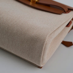 Hermes Herbag Mini Ecru Beige Fauve 2025