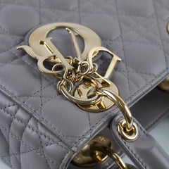 Christian Dior Small Lady Dior ABC Gray