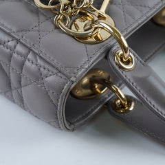Christian Dior Small Lady Dior ABC Gray