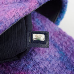 Chanel 19 Large Tweed Ombre Black/ Purple