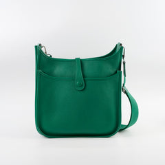 Hermes Evelyne 29 Vert Vertigo Clemence C Stamp