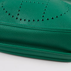 Hermes Evelyne 29 Vert Vertigo Clemence C Stamp