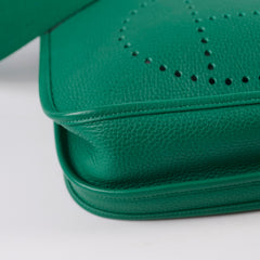 Hermes Evelyne 29 Vert Vertigo Clemence C Stamp