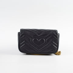 Gucci Supermini Black Marmont
