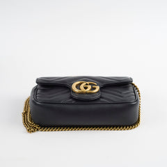 Gucci Supermini Black Marmont