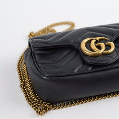 Gucci Supermini Black Marmont