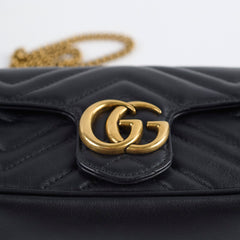 Gucci Supermini Black Marmont