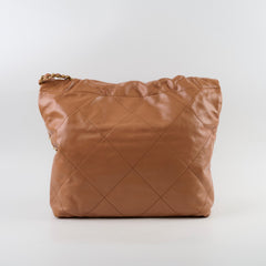Chanel 22 Bag Caramel Small