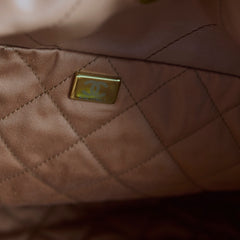 Chanel 22 Bag Caramel Small