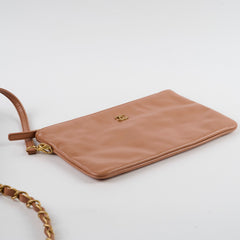 Chanel 22 Bag Caramel Small