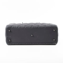 Dior Lady Dior Large Matte Black