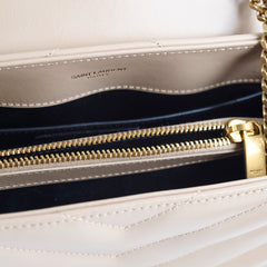 Saint Laurent Smal Lou Lou Beige