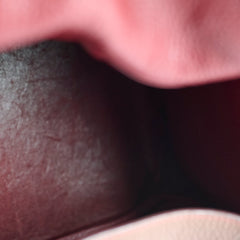 Hermes Lindy 34 Clemence Dark Brown/ Burgundy Verso