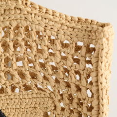 Prada Rafia Shopping Tote Natural