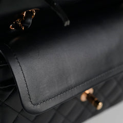 Chanel Classic Flap Small Black (microchip)