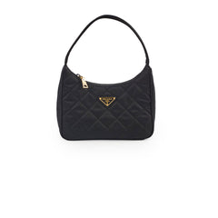 Deal of The Week - Prada Nylon Quilted Shoulder Bag Black