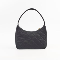 Deal of The Week - Prada Nylon Quilted Shoulder Bag Black