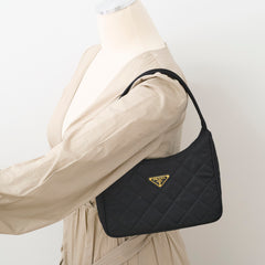 Deal of The Week - Prada Nylon Quilted Shoulder Bag Black