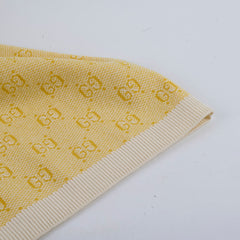 Gucci GG Wool Jacquard Dress Yellow Small