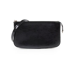 Louis Vuitton Pochette Accessories Black Patent Epi