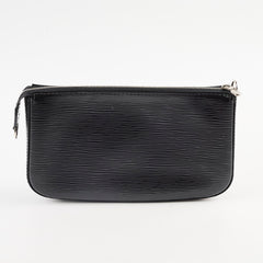 Louis Vuitton Pochette Accessories Black Patent Epi