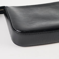 Louis Vuitton Pochette Accessories Black Patent Epi