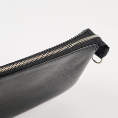 Louis Vuitton Pochette Accessories Black Patent Epi