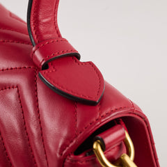 Gucci Marmont Top Handle Red