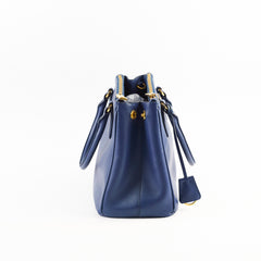 Prada Medium Galleria Bag Blue