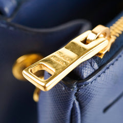 Prada Medium Galleria Bag Blue
